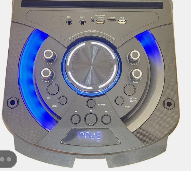 اسپیکر پارتی باکس بلوتوثی قابل حمل جی وی سی مدل xS-N7222PB