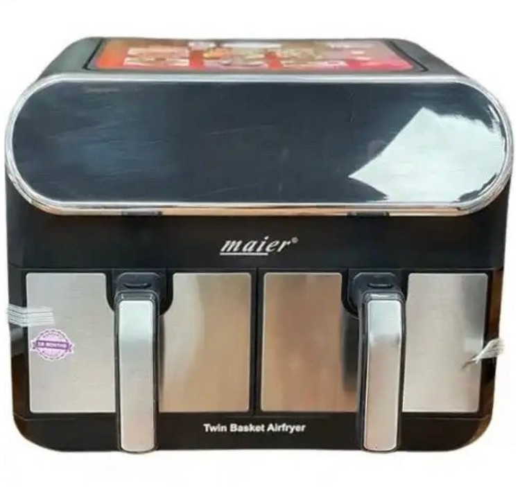 سرخ کن رژیمی دوقلو ۱۰ لیتری مایر مدل MR-9040(حمل رایگان )