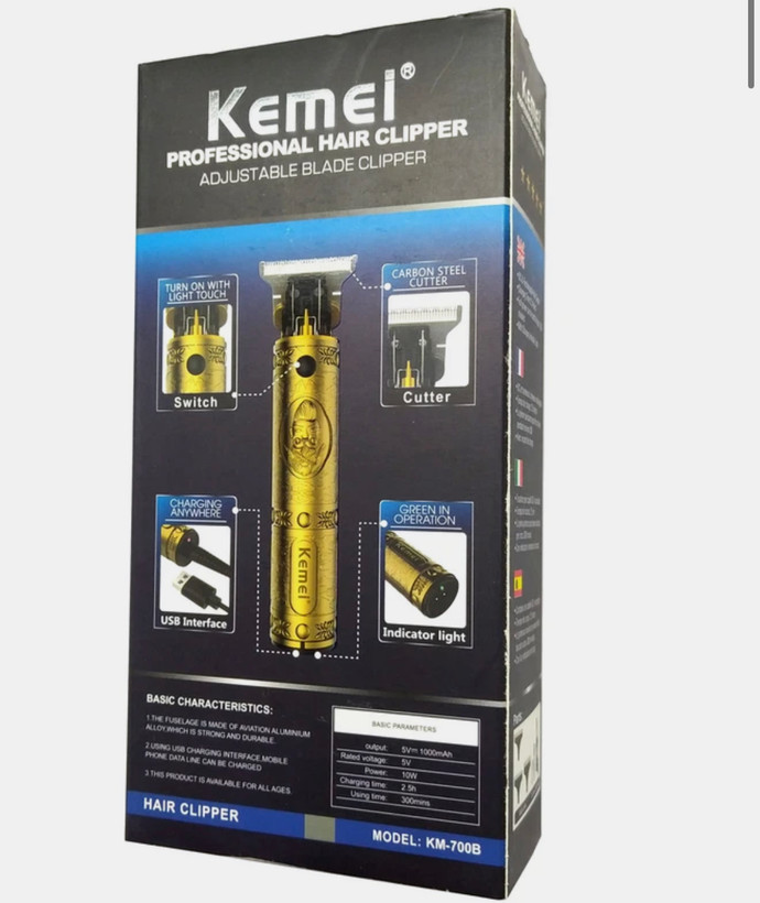 ماشین اصلاح موی صورت و بدن کیمی مدل KM-700B(حمل رایگان