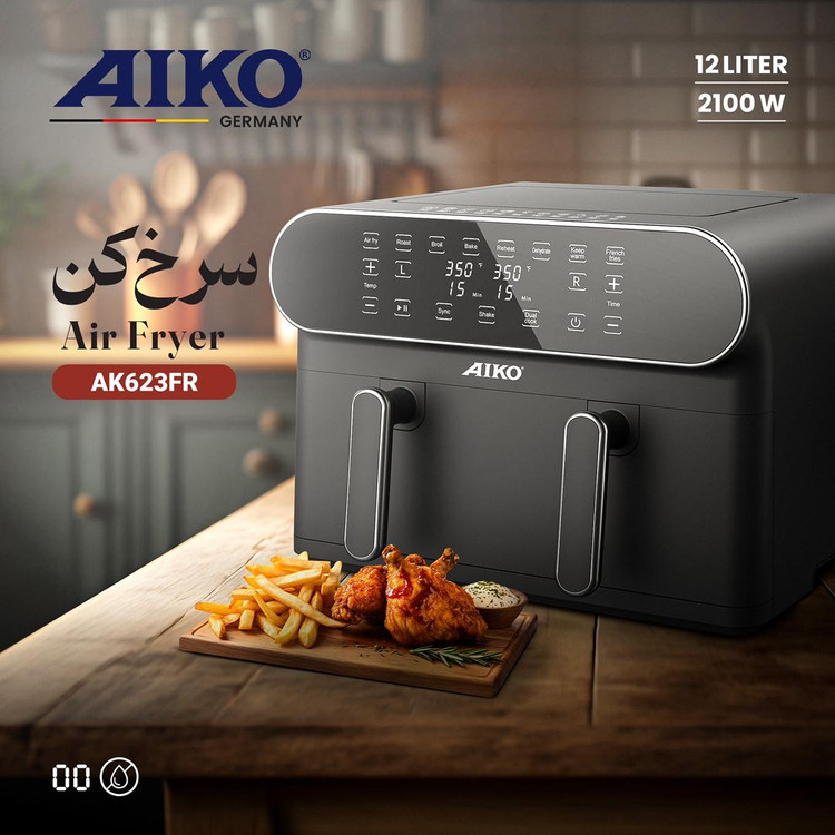 سرخ کن بدون روغن ایکو مدل AK623