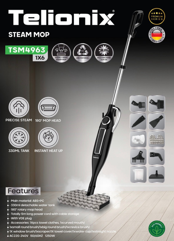 کف شور و بخارشور تلیونیکس مدل tsm 4963()