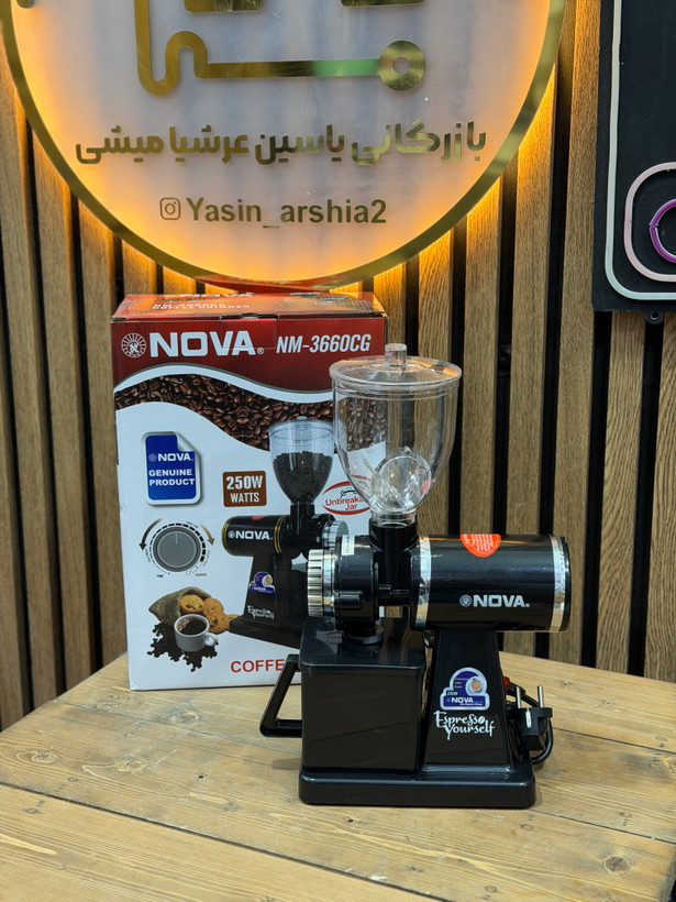 آسیاب قهوه نوا مدل Nm-3660CG