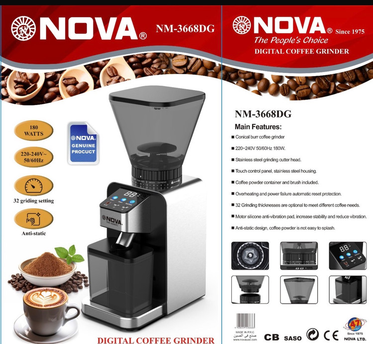 اسیاب نوا مدل NM-3668DG اصل نوا با ضمانت