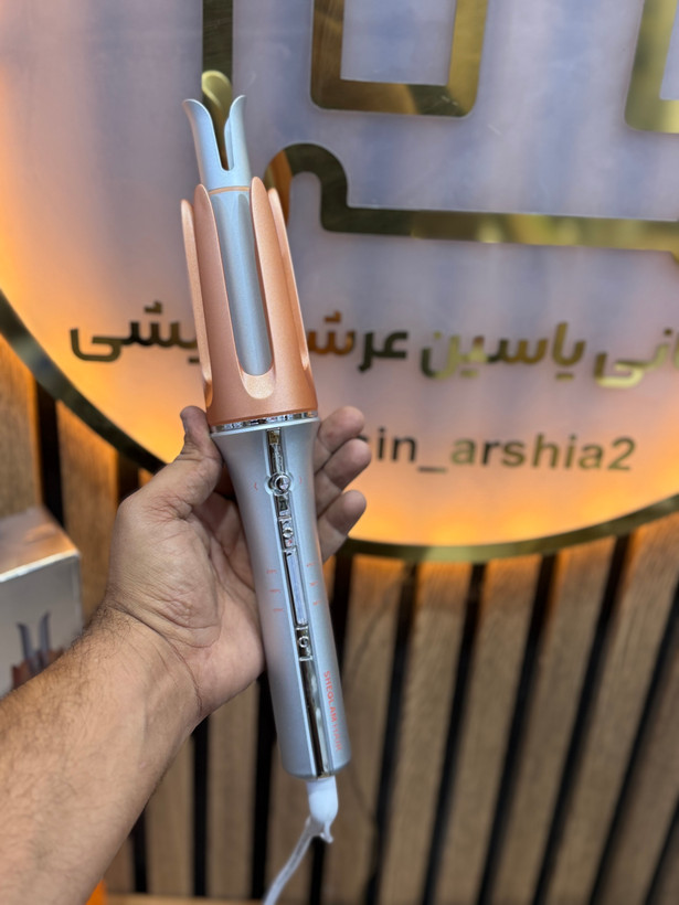 فر کننده و حالت دهنده کرلی مو شیگلم مدل One-Touch Instant Curler چرخشی سایز 32